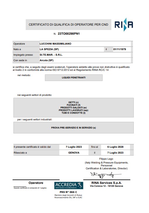 Qualifica per CND